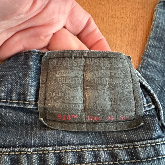 Vintage Levi’s 514 Straight Leg 26 x 26.5 (sz 12 Regular) - Picture 7 of 10